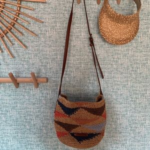 Lucky Brand Woven Crossbody Bag